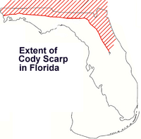 Cody Scarp extent