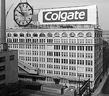 Colgate Clock in situ crop