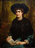 Constance Lloyd by Louis Desanges 1882