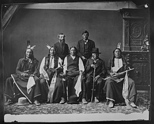 Dakota - Spotted Tail's delegation to Washington - NARA - 523823