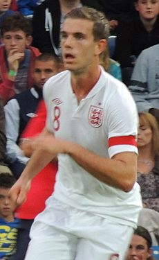 Henderson Captaining ENG-U-21