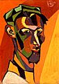 Henri Gaudier-Brzeska self portrait