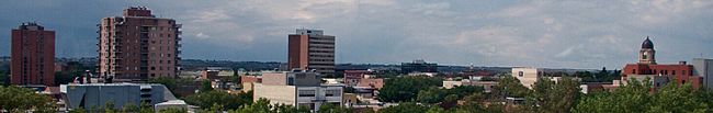 Lethbridge skyline August 2009