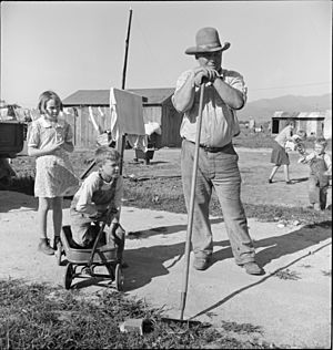 Migrant Family in Salinas, CA