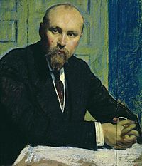 N.Roerich by B.Kustodiev (1913)