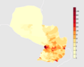 Paraguay population density