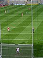 Penalty puck, hurling game