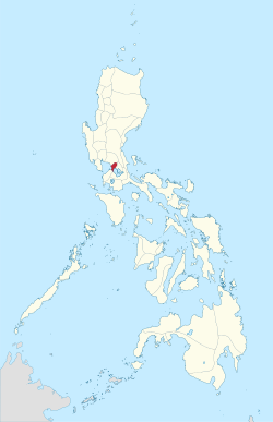 Location of Manila