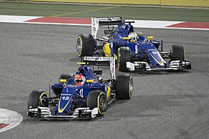 Sauber pair Bahrain 2016