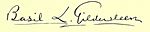 Signature of Basil Lanneau Gildersleeve.jpg