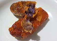 Ube turon (Philippines)