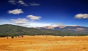 Wheeler Peak from Eagle Nest, New Mexico