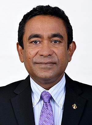 Abdulla Yameen portrait