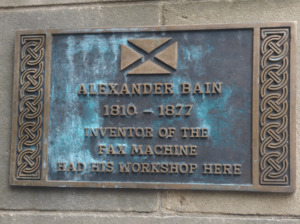 AlexanderBainPlaqueEdinburgh