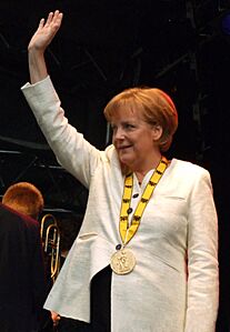 Angela Merkel, Karlspreisverleihung 2008 - 1