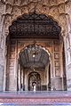 Antique wrok walls in badshahi mosque