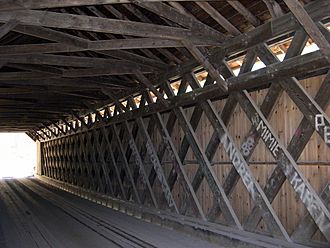 Brown Covered Bridge lattice 2