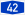 Bundesautobahn 42 number.svg