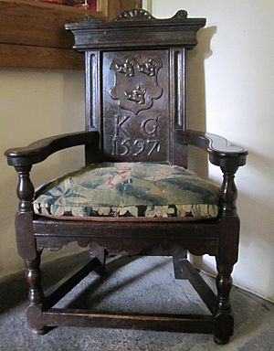 Crathes Castle 1597 chair