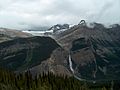 Daly Glacier and Takakkaw Falls