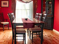 Dinner table and chairs