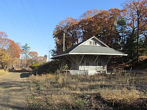 Former Massachusetts Central Railroad Station, Weston MA