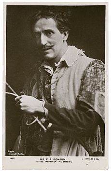 Frank Robert Benson as Petruchio