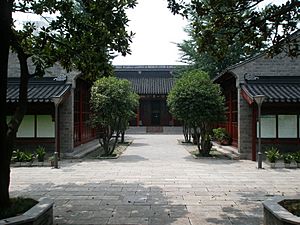 Hall of JingJue Mosque,Nanjing