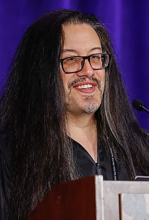 John Romero - GDC 2022 (cropped).jpg