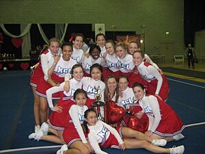 Kings College London Cheerleaders 0708