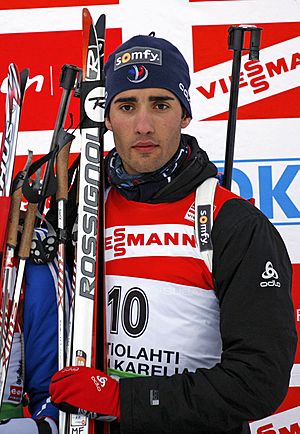 Martin Fourcade Kontiolahti 2010