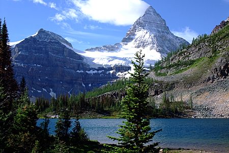 Mount Assiniboine Sunburst Lake