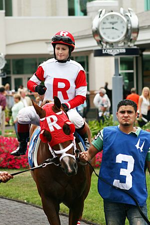 Napravnik at Churchill Downs (11151454063)