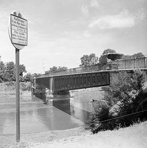 River orne bridge