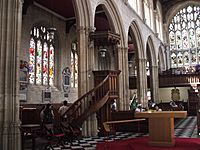 The Pulpit of the University St Mary the Virgin Oxford