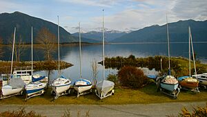 View of Lake Brunner from Moana