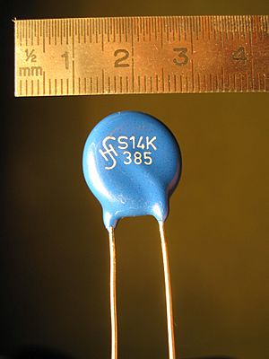 Varistor S14K385 photo