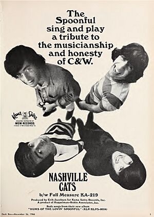 "Nashville Cats" Cash Box advertisement