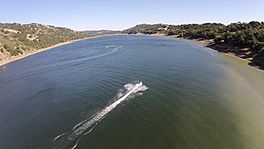 Aerial view of Coyote Lake.JPG