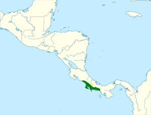 Chaetura fumosa map.svg