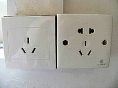 China's 3-pin sockets