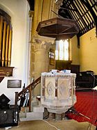 Holy Trinity Church Aldershot Pulpit