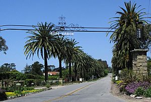 Hope ranch east entrance