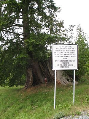 ISchild Upper Skagit Indian Tribe