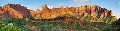 Kolob canyons