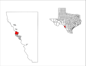 Location of Eagle Pass, Texas