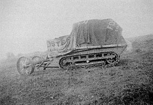 No1 Lincoln Machine with lengthened Bullock tracks and Creeping Grip tractor suspension
