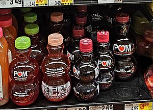 Pom bottles
