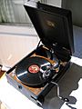 Portable 78 rpm record player