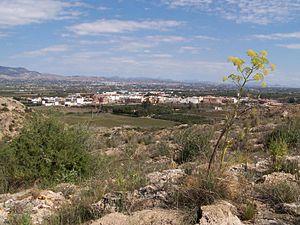 San Isidro from the Cabezo de los Ojales/de las Fuentes